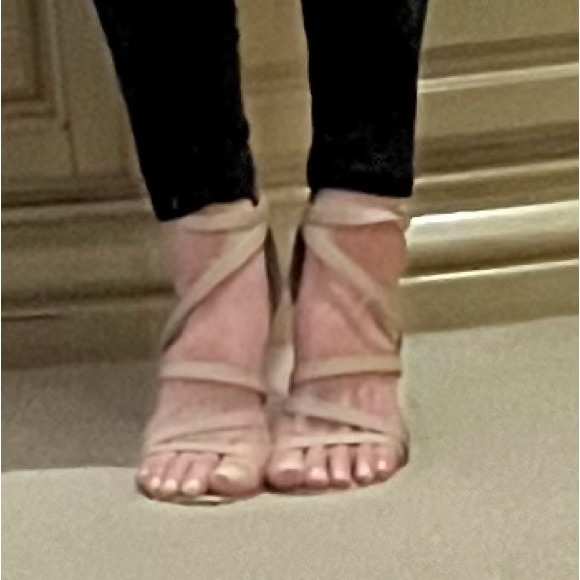 Chinese Laundry Shoes - Bone colored strapy sandals